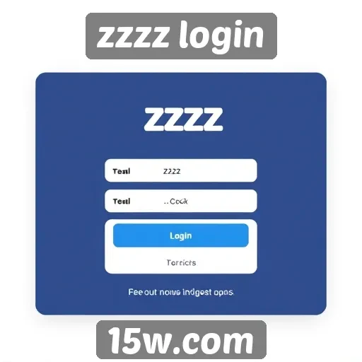 Zzzz login apresenta nova interface de usuário eficiente